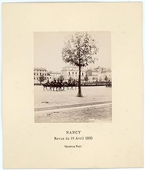 France, Nancy, Revue du 19 avril 1890