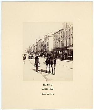 France, Nancy, avril 1890