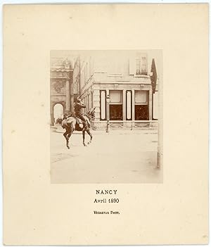 France, Nancy, avril 1890