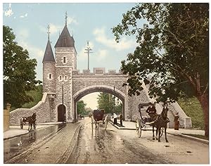 Quebec, Quebec, St. Louis Gate and the Grand Allee