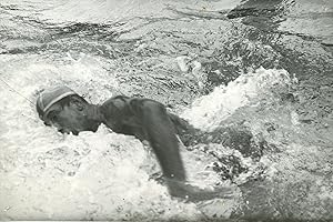 Marseille, Alex Jany, reccord Europe du 100m, 1945