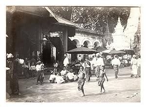 Birmanie, Rangoun, marché