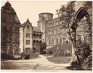 Allemagne, cour du château de Heidelberg