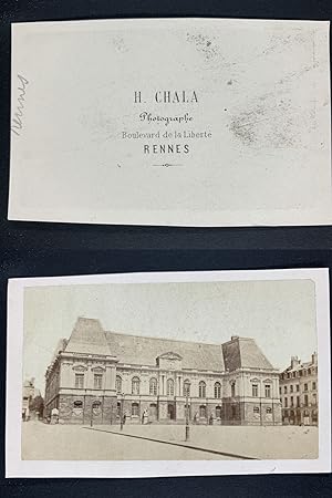 H. Chala, France, Rennes, Le palais du Parlement de Bretagne.