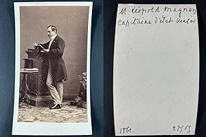 Disdéri, Paris, Capitaine d'état-major Léopold Magnan