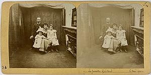 Stéréo, portrait, la famille Gaillard