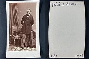 Disdéri, Paris, Général Edouard Damas, Aide de camp du roi Jérome
