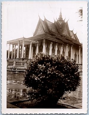 Cambodge, Phnom Penh, pagode argent, 1936
