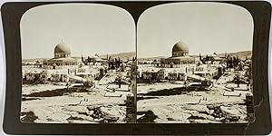 White, Stéréo, Palestine, Jerusalem, site of Solomon s temple
