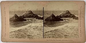 Stéréo, USA, California, San Francisco, Seal rocks