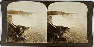 White, Stéréo, USA, Niagara Falls, the steamer Maid of mist