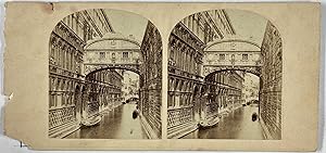 Stéréo, Italie, Venise, pont des Soupirs