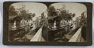 H. C. White CO., Italy, Venice, A Picturesque Sido Canal