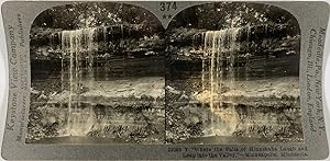 Keystone, Stéréo, Minesota, where the falls of Minnehaha laugh and leap into the valley