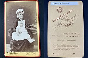 Prouzet, Paris, Louis Wartelle et une femme 30 juillet 1882