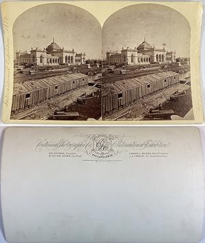 États-Unis, U.S.A., Philadelphia, Art Gallery and Memorial Hall, International Exhibition 1876