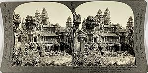 Keystone, Stéréo, Cambodia s beautiful Angkor Wat, French Indo-China