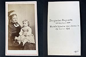 Marguerite Desgardins et Valentine Wartelle 1874