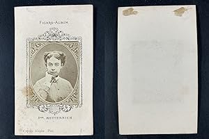 Figaro-Album, Disdéri, Paris, Pauline von Metternich, princesse