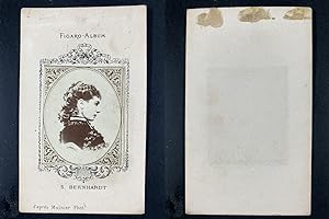 Figaro-Album, Mulnier, Sarah Bernhardt, comédienne