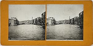 Italie, Venise, le Ponte Rialto