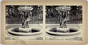 France, Versailles, André Le Nôtre Fontaines des Marmousets, Allée d'eau