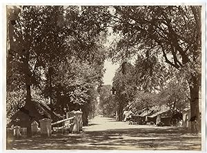 Woodbury and Page, Batavia, Java, Pemandangan jalan di Soerakarta
