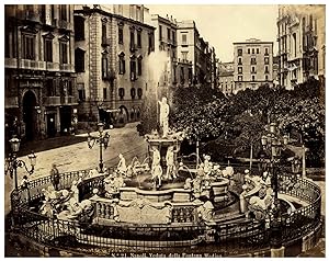Italie, Napoli, veduta della Fontana Medina