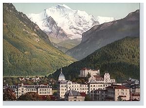 Schweiz, Berner Oberland, Interlaken mit Jungfrau