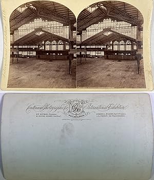 États-Unis, U.S.A., Philadelphia, Main building, International Exhibition 1876