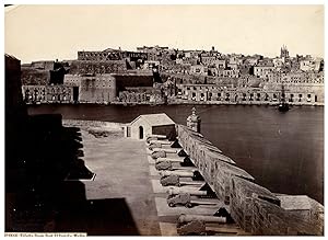 Malta, Valetta from fort St. Angelo