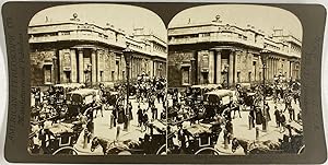 Young, England, London, Bank of England, stereo, 1901