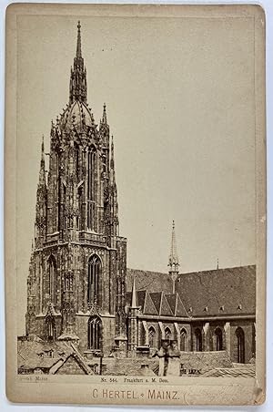 Hertel, Germany, Frankfurt, Cathedral, albumen print, ca.1880