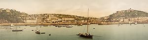 torquay. tale Hill to Waldron Hill from the Pier.