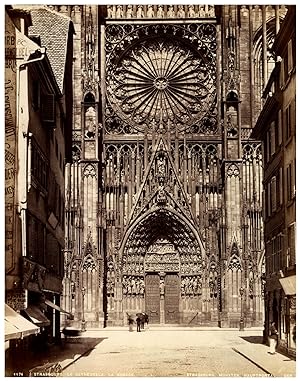 France, Strasbourg, Cathédrale, La Rosace