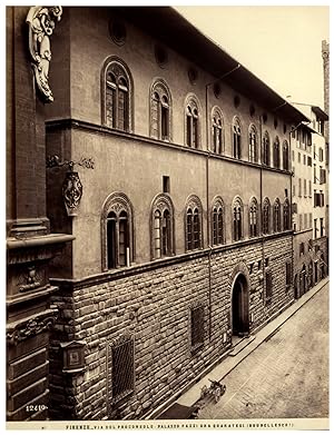 Italie, Firenze, Palazzo Pazzi ora Quaratesi