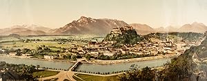 Salzburg vom Kapuzzinerberg.