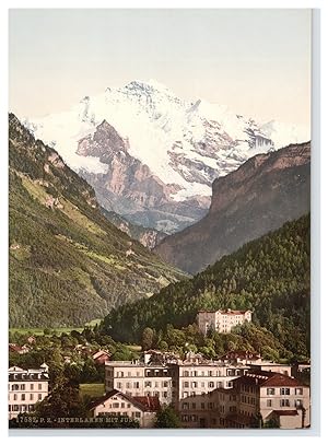 Schweiz, Berner Oberland, Interlaken. Hotels