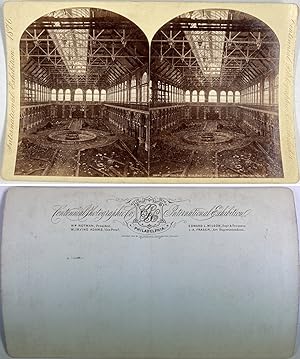 États-Unis, U.S.A., Philadelphia, Horticultural building, Floral Hall, International Exhibition 1876