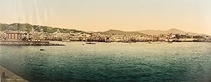 Genova. Panorama dal mare,