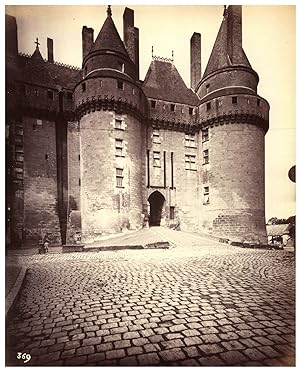 France, Val de Loire, Langeais, porte d'entrée du château