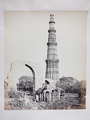 Indes, India, Samuel Bourne, 1865, Delhi, Minar
