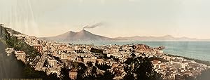 Napoli. Panorama col vesuvio,