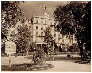 Suisse, Interlaken, Hôtel Victoria, Photo. G. Sommer