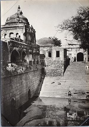 India, Ajmer, Dargah Sharif, vintage silver print, ca.1910
