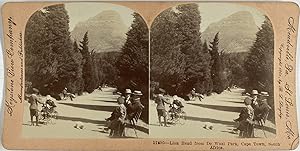 B.L. Singley, South Africa, Cape Town, Lion Head from De Waal Park, stereo, 1901