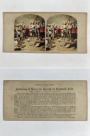 Le Couronnement de Henri VII, Vintage albumen print, ca.1860, Stéréo