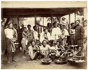 Siamese and Chinese Market group in Chantaboon Province, Thailand, Thai, Siam