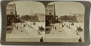 Underwood, Germany, Berlin, stereo, Unter den Linden, 1903