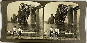 White, Scotland, stereo, Queensferry, stereo, Forth Bridge, 1902